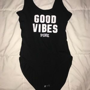 Victoria Secret Pink Good Vibes BodySuit 💖